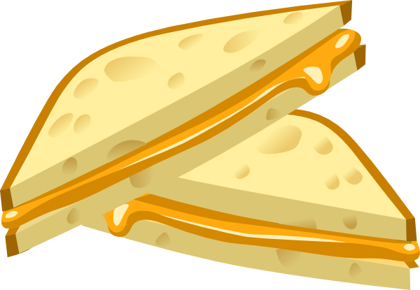 Grilled cheese clipart 2