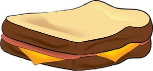 Grilled cheese sandwich clipart free images 4
