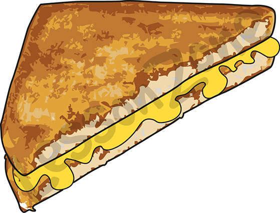 Grilled cheese sandwich clipart free images