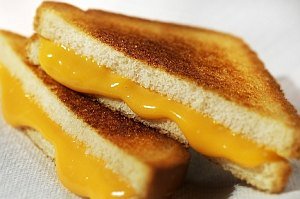 Grilled cheese showing post clip art