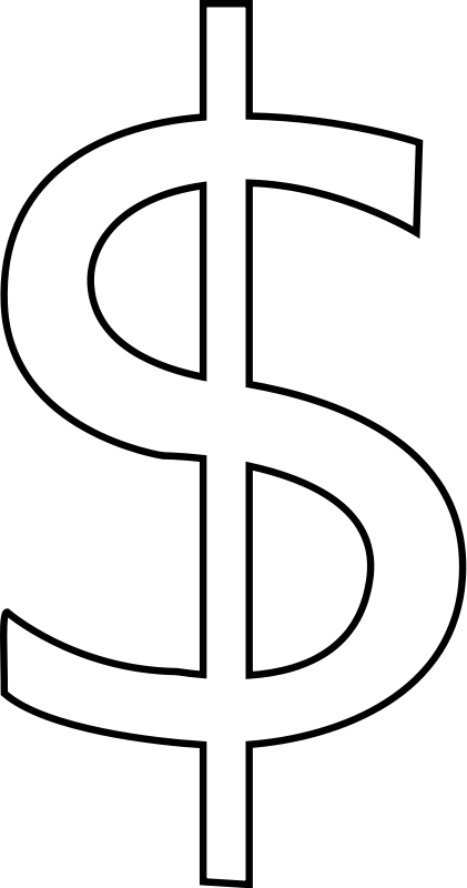 Money  black and white stack of money clipart black and white free 4
