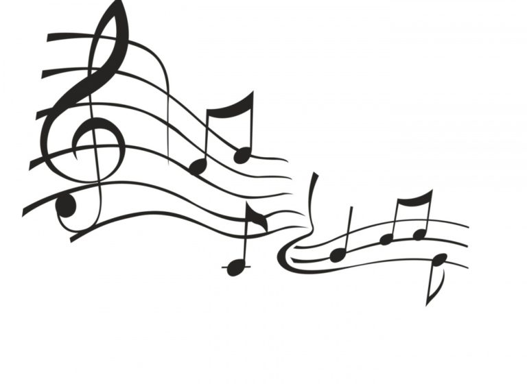 Music notes black and white music notes no background clipart - WikiClipArt