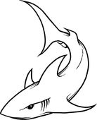 Shark fin clip art smiling clipart size - WikiClipArt