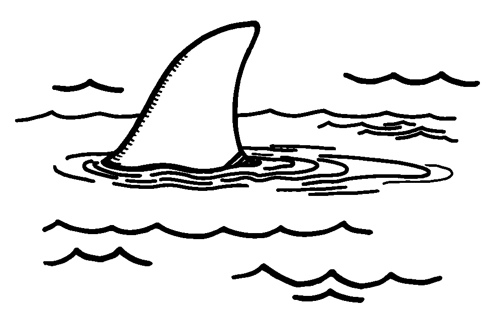 Similiar shark fin clip art black and white keywords 2
