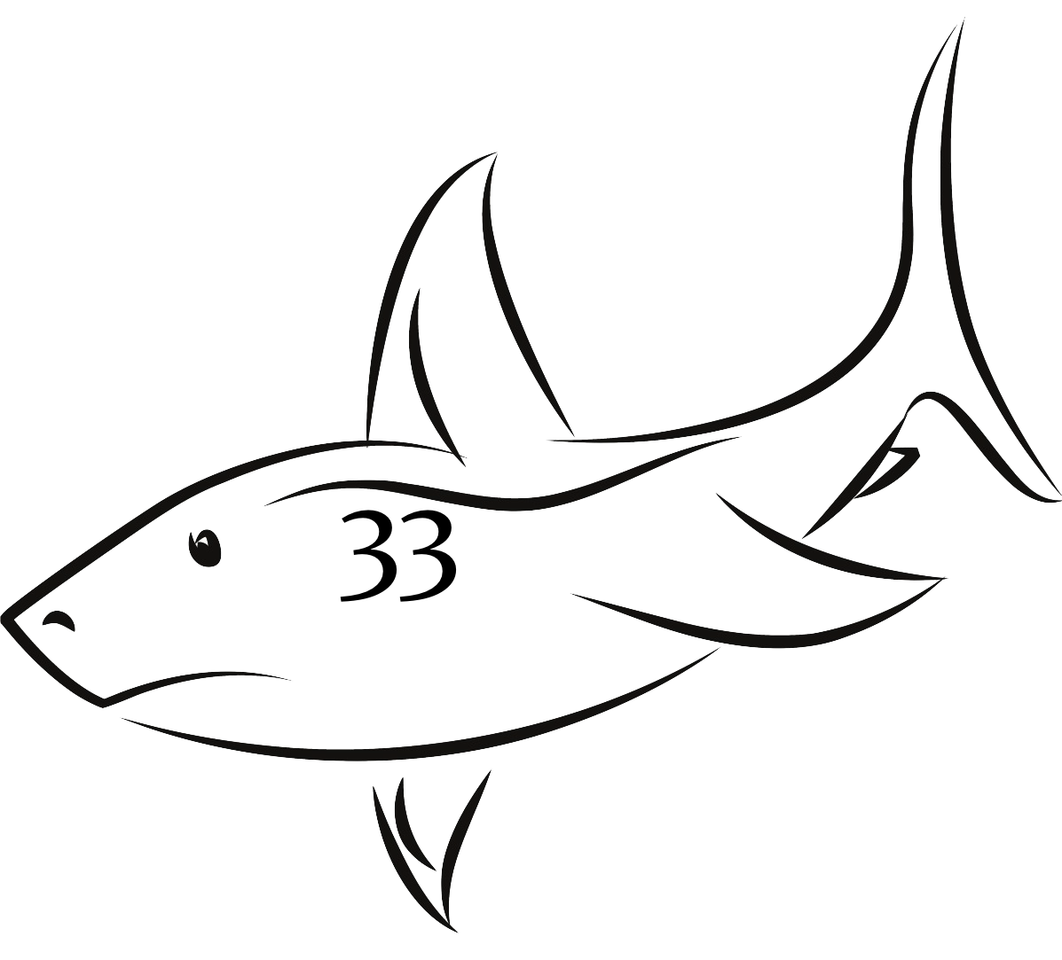 Similiar shark fin drawing cool design keywords clip art