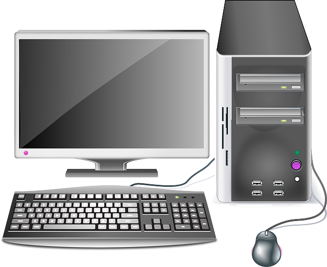 Computer  black and white computer clipart black and white free images 3 wikiclipart 2
