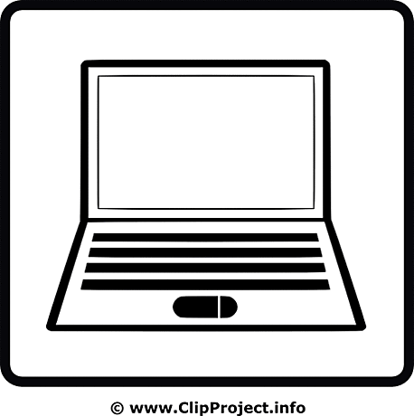Computer  black and white computer clipart black and white free images 3