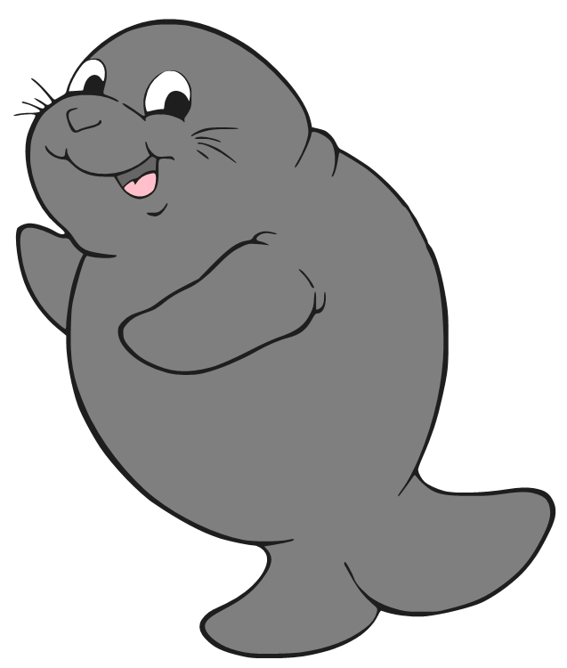 Manatee clipart the cliparts