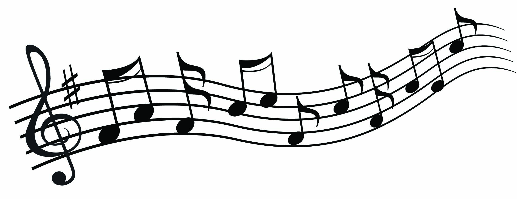 Music  black and white music notes clipart black and white cliparts