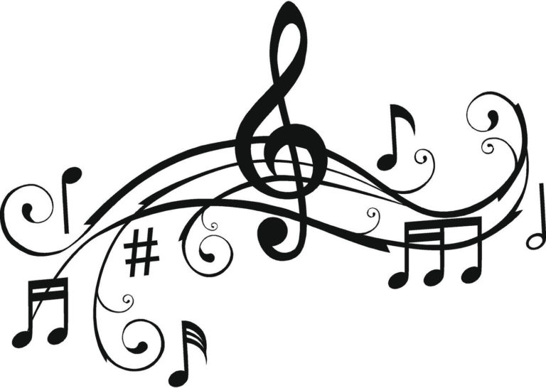 Music black and white music notes clipart black and white free 4 ...