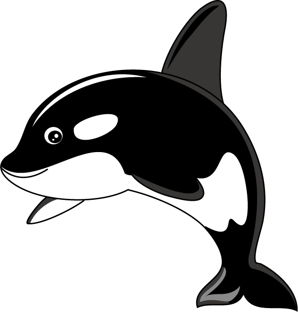 Orcas clip art free clipart images