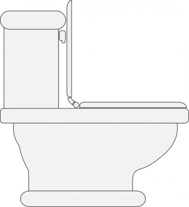Potty toilet clip art black and white free clipart images 2