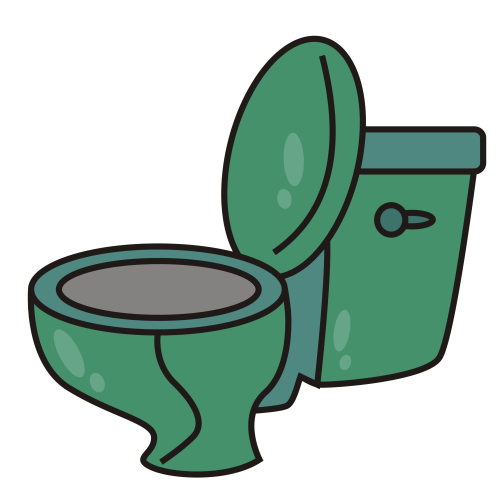 Potty toilet free bathroom clipart 3 pages of clip art