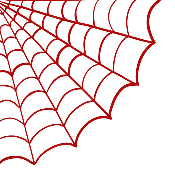 Spider web border clipart free images 9