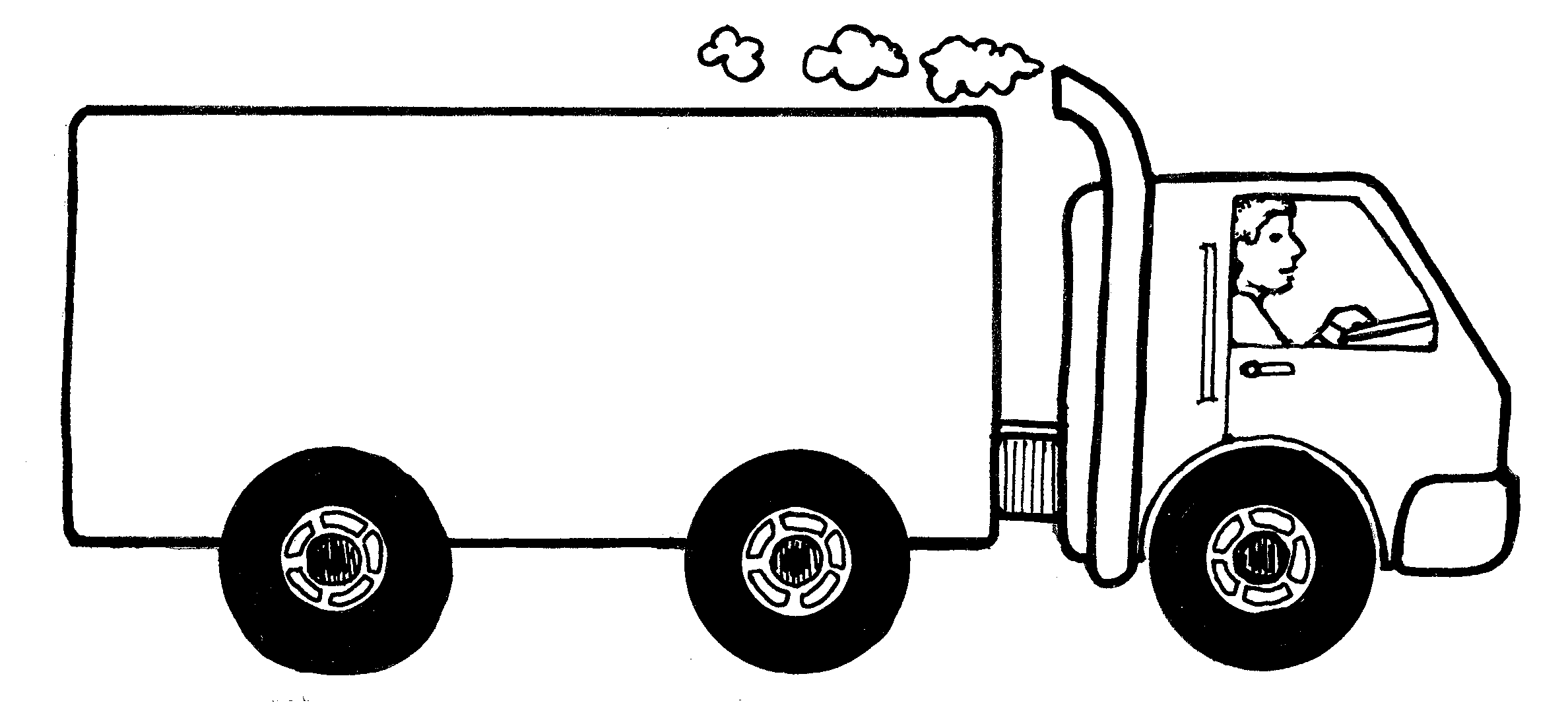 Truck  black and white dump truck clipart black and white free