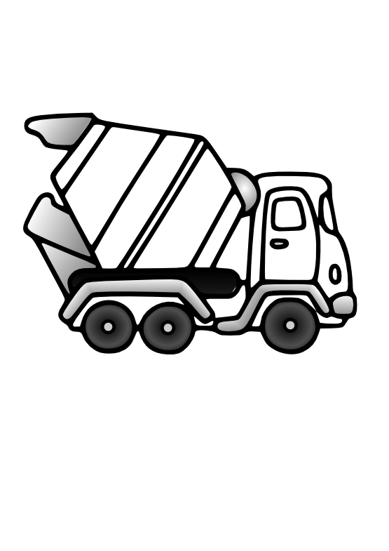 Truck  black and white pickup truck clipart black and white free 5