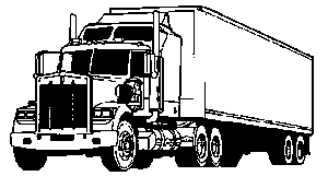 Truck  black and white semi truck clipart black and white clipart download 2