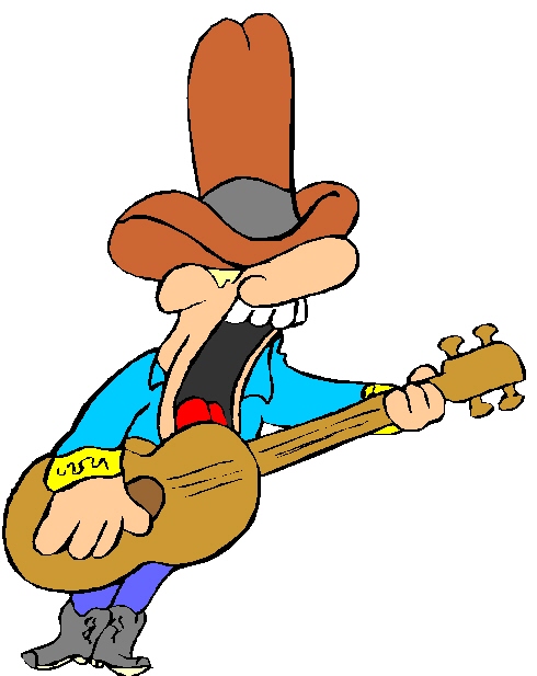 Country music clipart 3