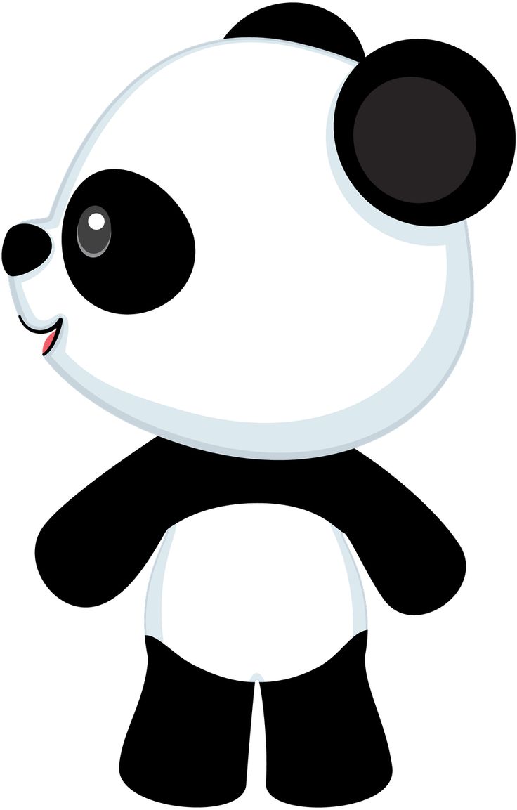 Cute panda bear clipart free images 2