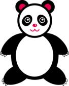 Cute panda bear clipart free images clipartbold - WikiClipArt