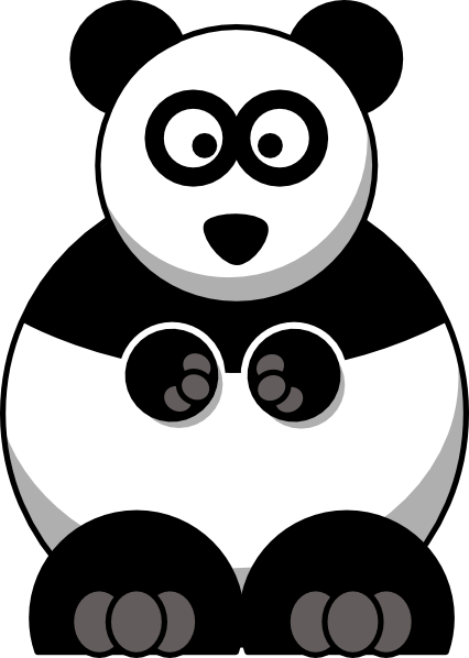 Cute panda clipart cliparts and others art inspiration 2