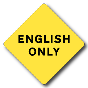 English class don'speak thai in the baan ajarn clipart