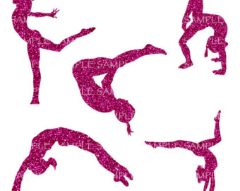 Gymnastics clipart tumbling free clip art images