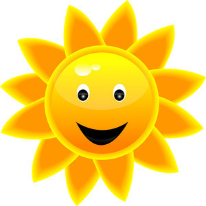 Happy sun clipart free images the cliparts