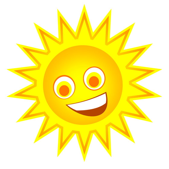 Happy sun clipart free images