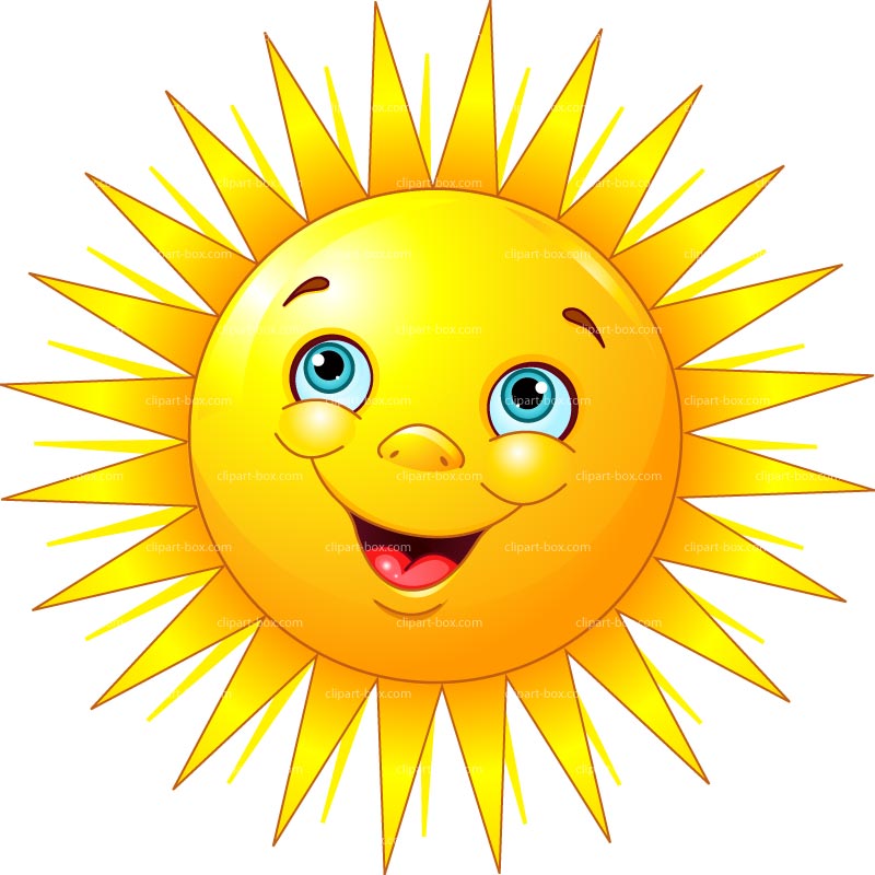 Happy sun sunshine clipart