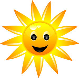 Happy sun today weather world news jun 2 clip clip art