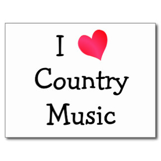 Love country music free clipart images