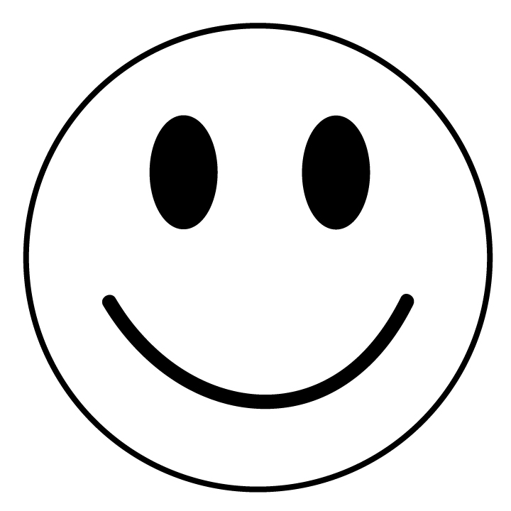 Smiley face  black and white black and white smiley face clip art