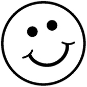 Smiley face black and white happy face clip art black and white free ...