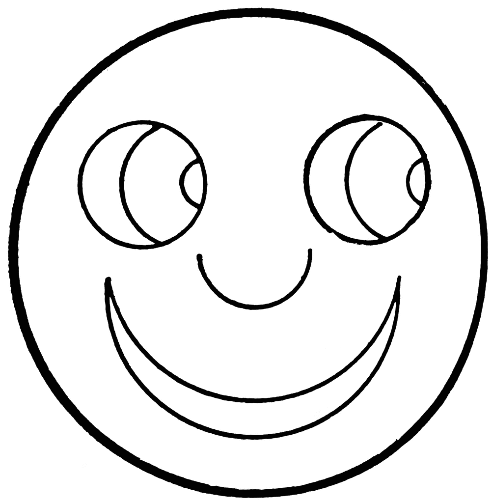 Smiley face  black and white neutral face black and white free clipart images