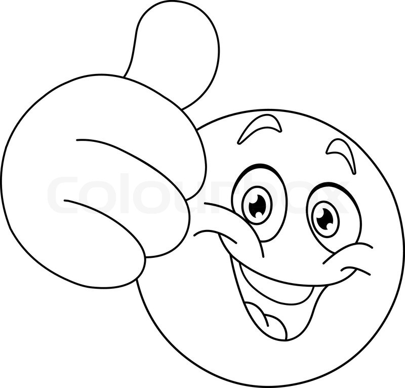 Smiley face  black and white smiley face thumbs up smiley with black and white clip art
