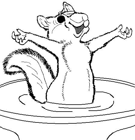 Squirrel  black and white free squirrel clipart 1 page of clip art