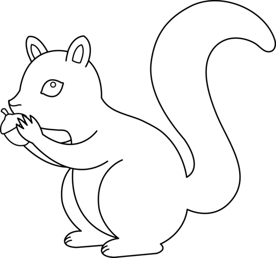 Squirrel  black and white squirrel clip art black and white free clipart 2
