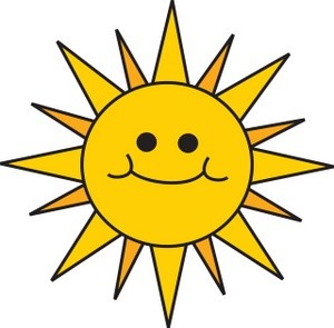 Sunshine happy sun clipart 3