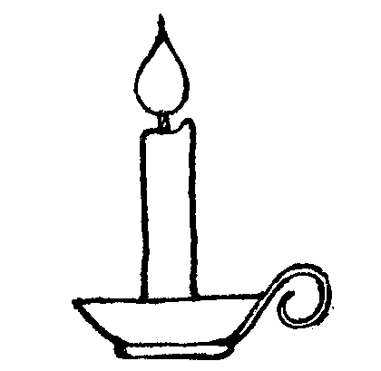 Candle  black and white candle clipart black and white free images