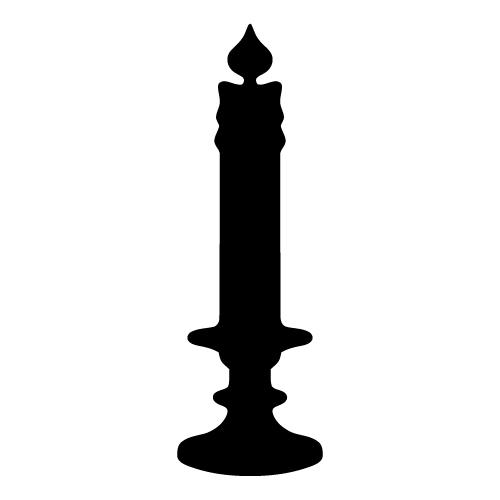 Candle  black and white candle flame clipart black and white free 2