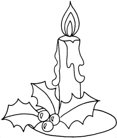 Candle  black and white candle flame clipart black and white free 3