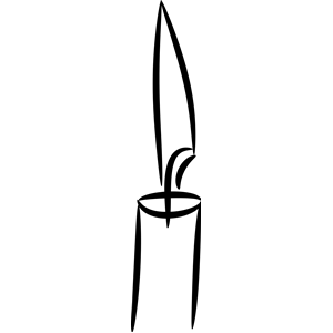 Candle  black and white candle flame clipart black and white free