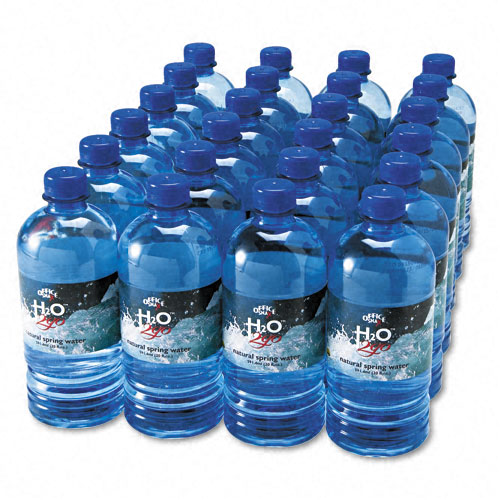 H2o 2go premium bottled water oz bottles clipart