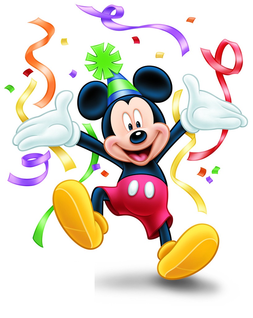 Mickey mouse birthday clipart 3