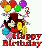Mickey mouse birthday clipart 7 - WikiClipArt