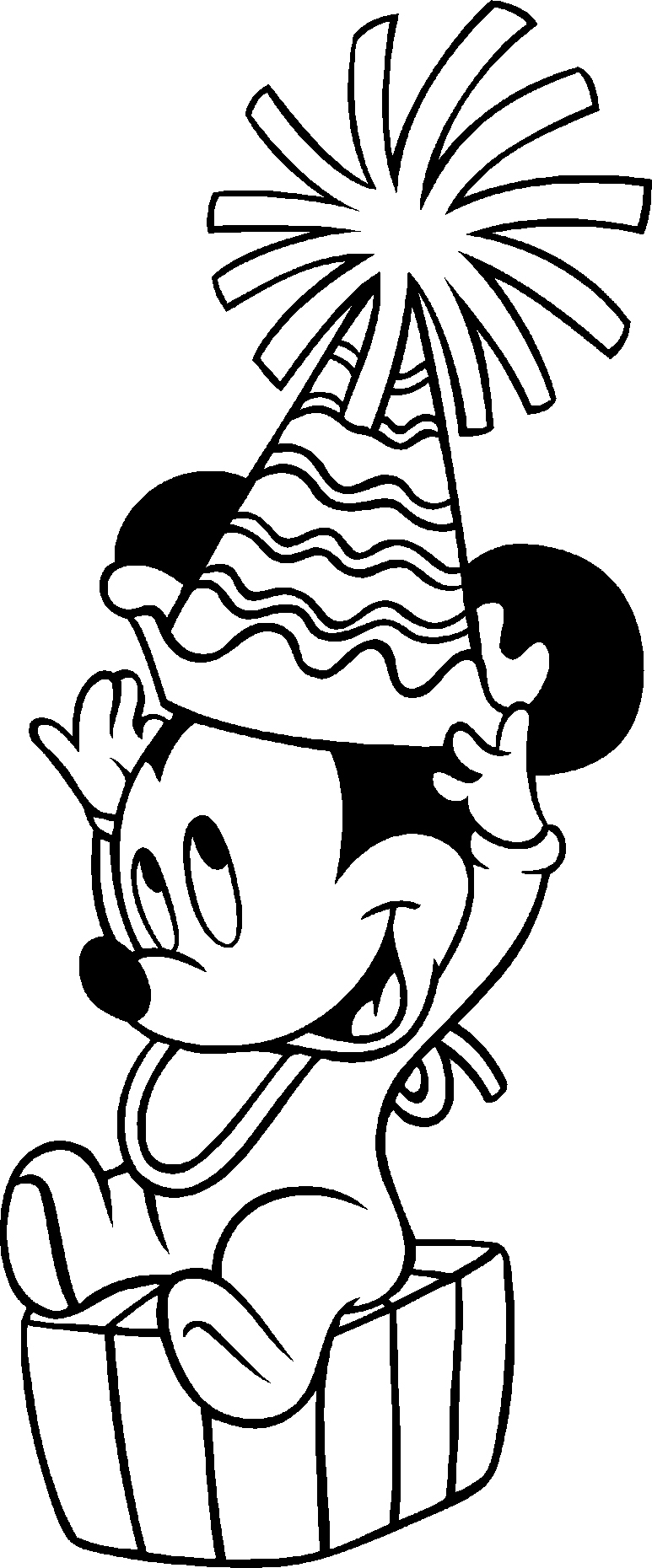 Mickey mouse birthday clipart 9