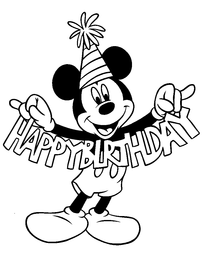 Mickey mouse birthday clipart clipart collection minnie 3