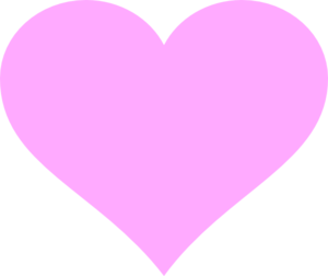 Pink purple heart clip art at vector clip art