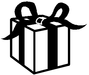 Present  black and white t clipart black and white free images 2